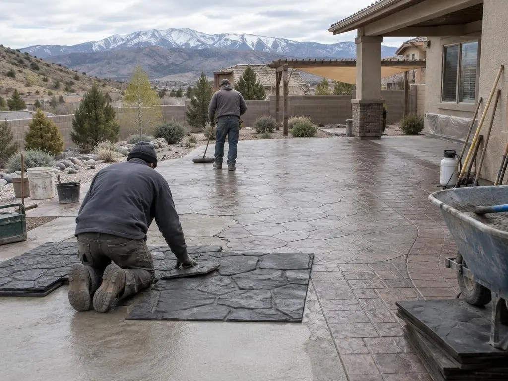 Stamped Concrete in Sparks, NV